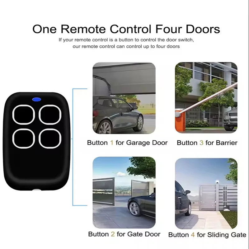433 MHz Multi-frequency Wireless Replication Remote Control for Car Modification Safety Electronic Access Control Switch Peaceful Pleasures Health and Wellness