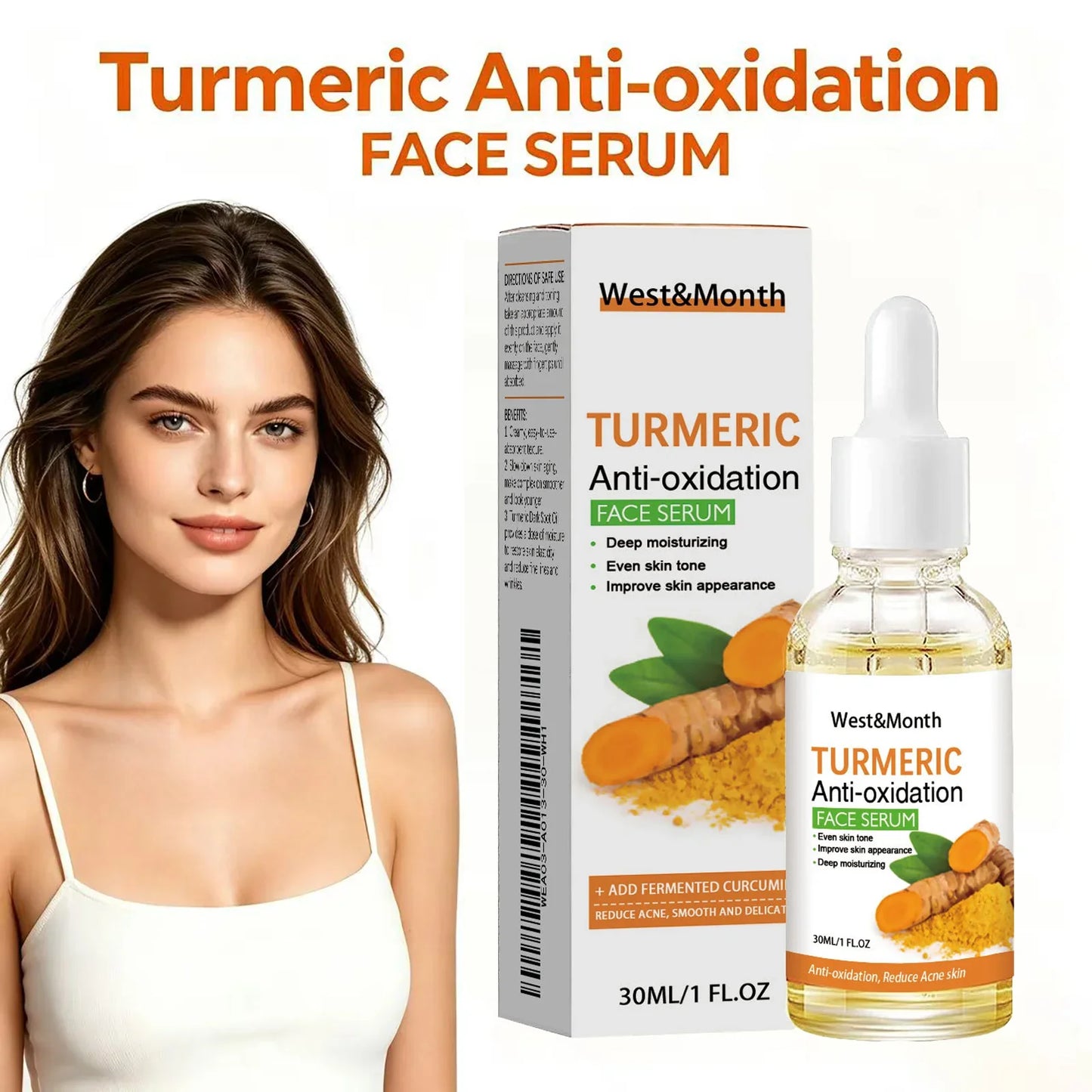 Eelhoe Turmeric Face Serum 30ml – Hydrating & Brightening