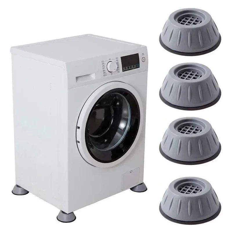 Anti-Vibration Washing Machine Foot Pads | Non-Slip, 4 Pcs