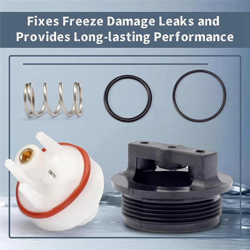 A36T-0887726 800M4 1/2 Inch & 3/4 Inch Freeze Resistant Retrofit Kit For 800M4QT And LF800M4QT Durable Easy To Use Peaceful Pleasures Health and Wellness