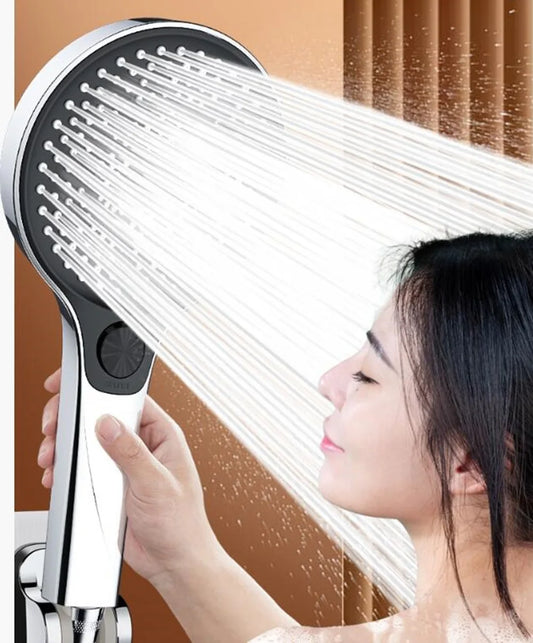 135mm High Pressure Showerhead | 3-Mode Rainfall, Massage & Filter Handheld Showerhead Oasis Select