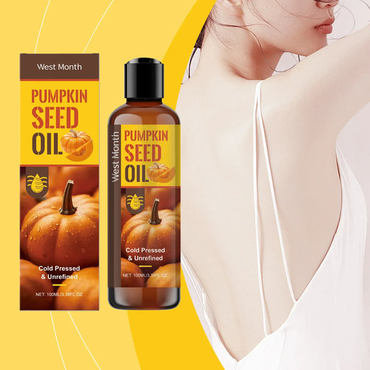 Pumpkin Seed Oil for Body & Hair – Moisturizing & Brightening 100ml Natural Body Oil Oasis Select
