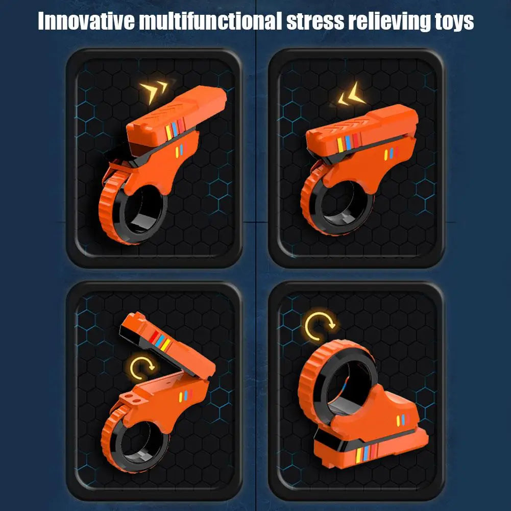 3D Printed Fidget Finger Slider for Stress Relief Peaceful Pleasures Health and Wellness