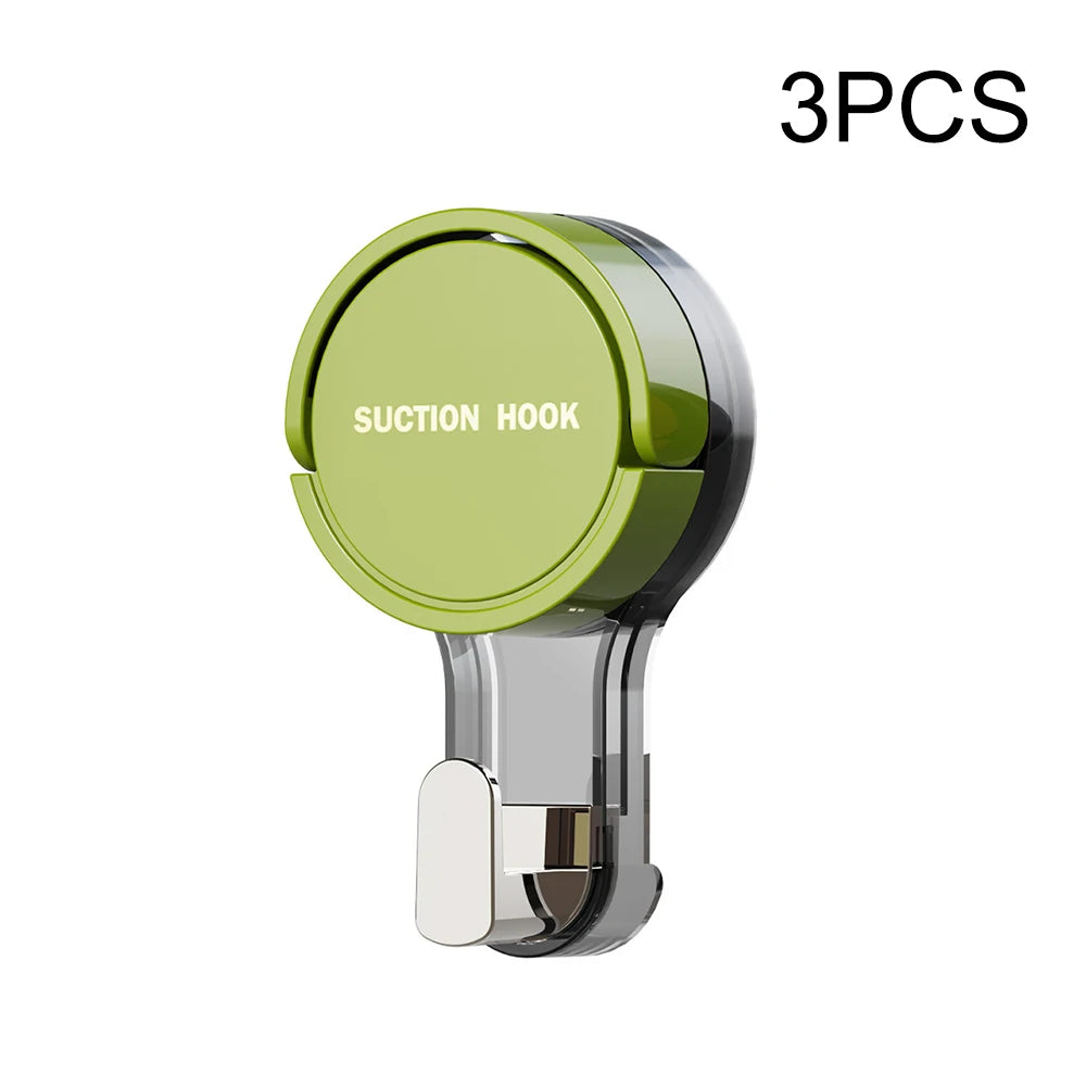 Strong Vacuum Suction Hooks Traceless No-Drilling Adhesive for Home Bathroom Kitchen Door Back Toilet Area Purpose Strong Hold Peaceful Pleasures Health and Wellness 3 1