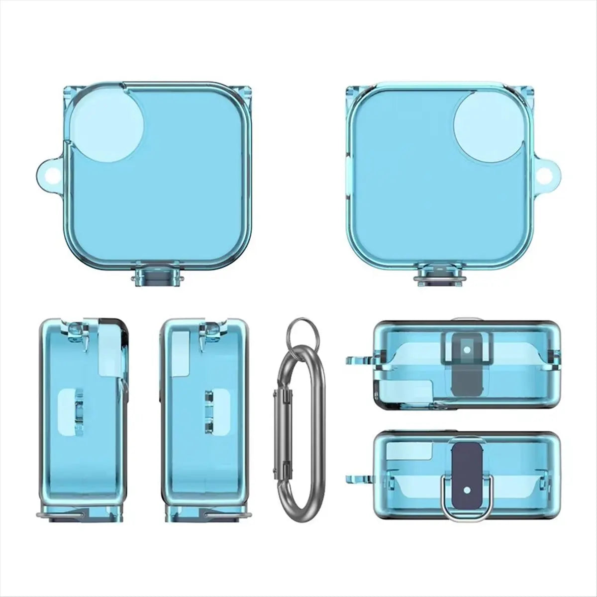 TPU Case for CMF Buds Pro 2 – Transparent Protective Cover Peaceful Pleasures Health and Wellness Blue