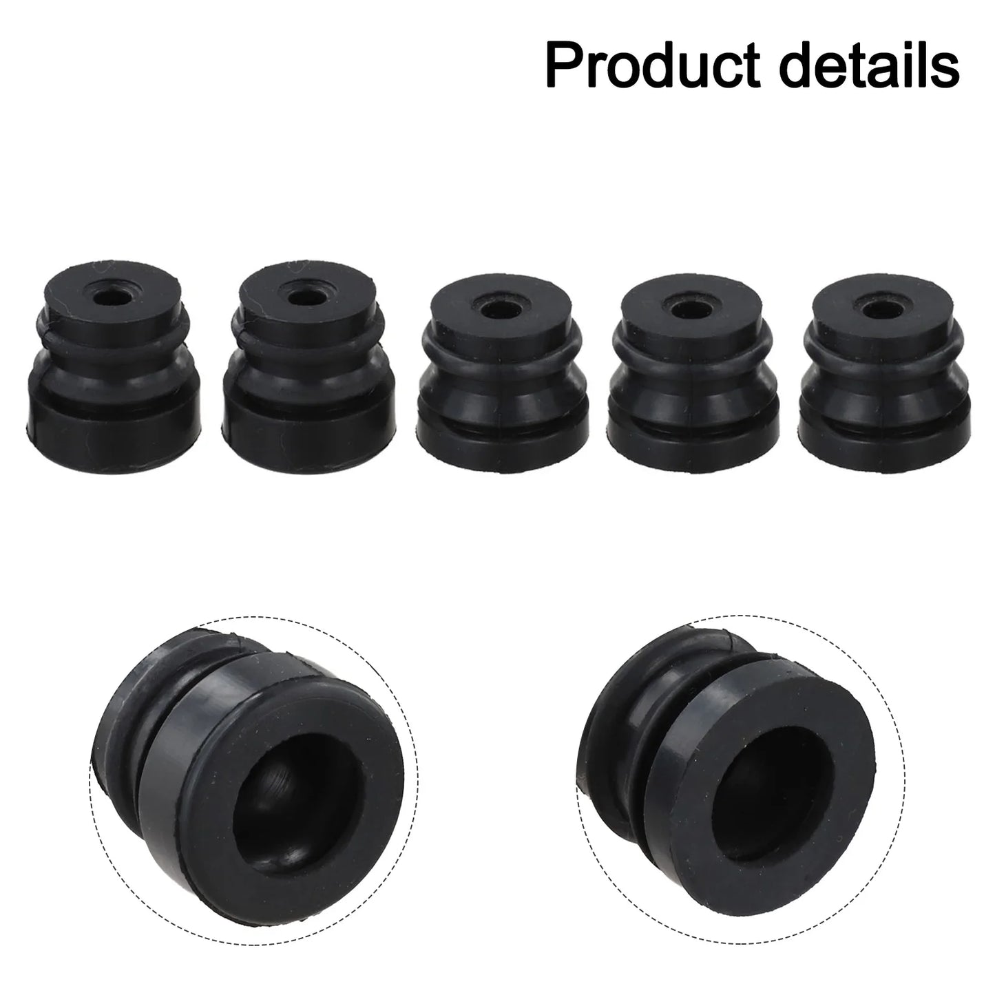 Chainsaw Damping Rubber Pad Annular Buffer Block Compatible 4500 5200