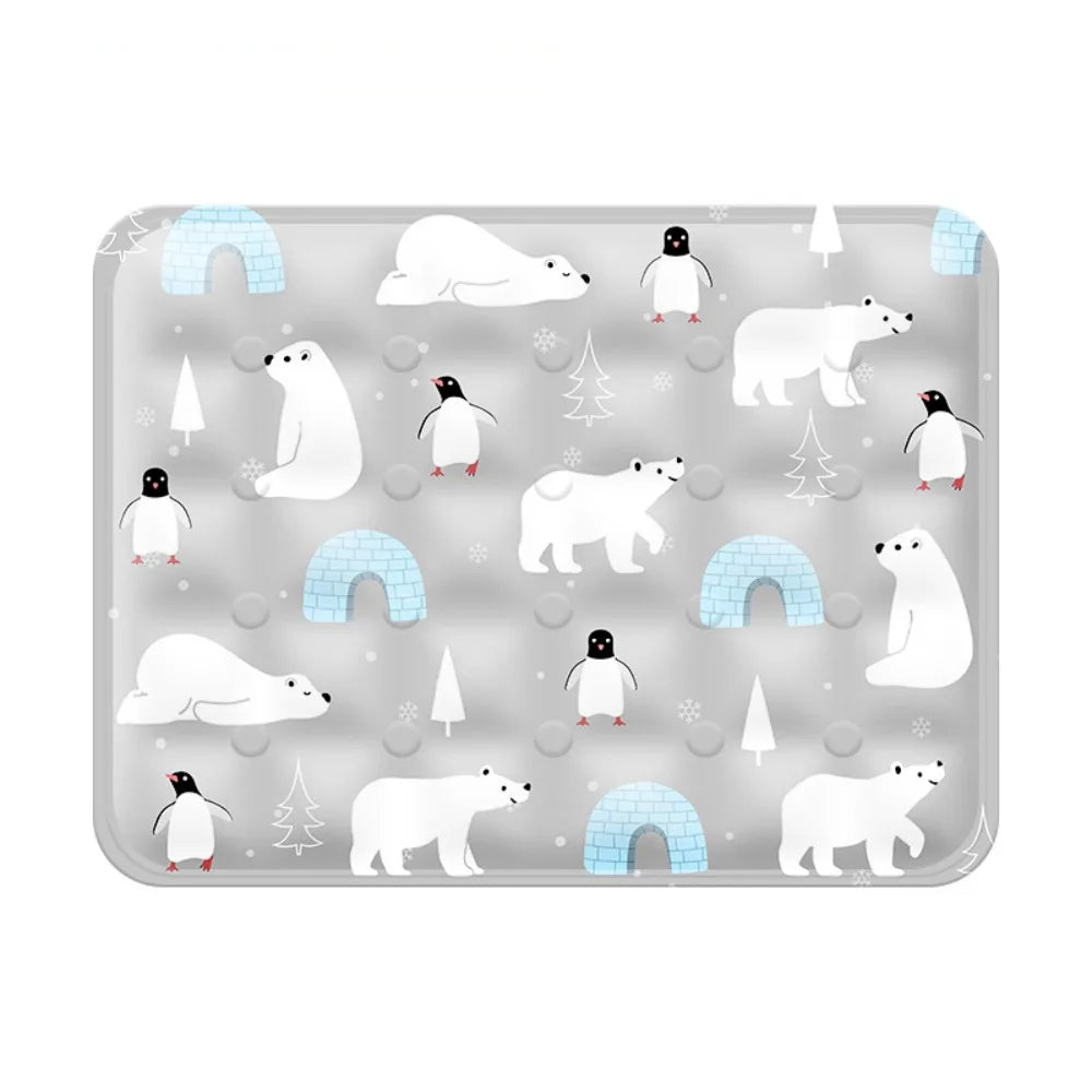 Extra Large Dog Cooling Mat – Soft Pet Cooling Bed Pad for Cats
