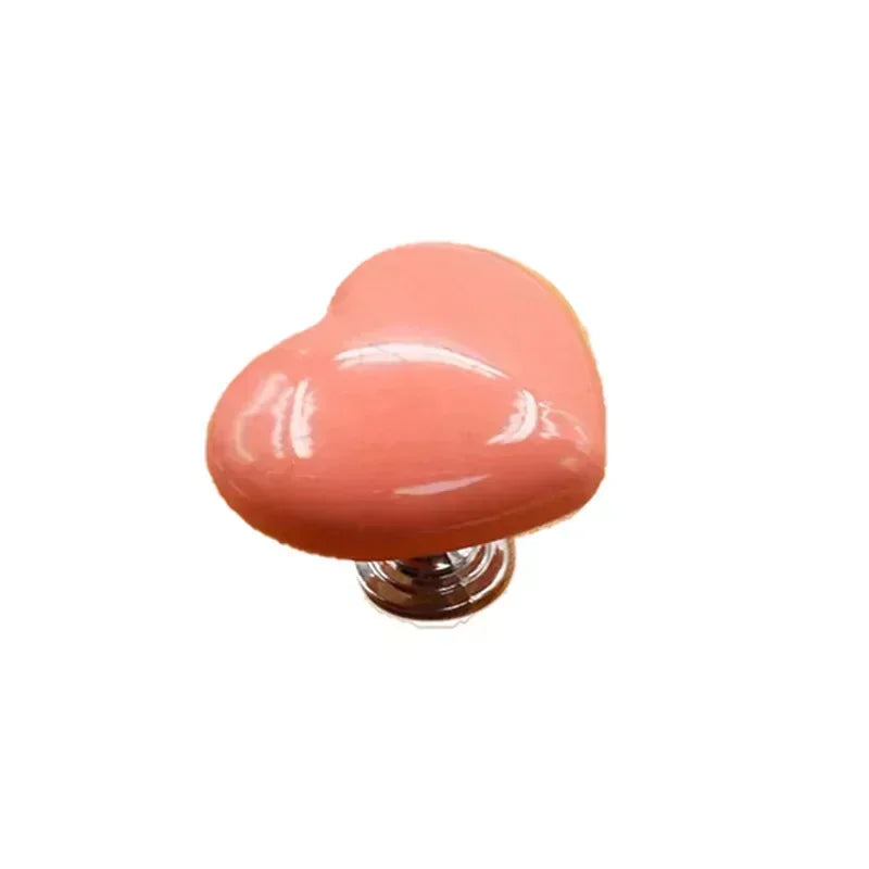 Heart Shape Toilet Flush Button Presser – Nail-Friendly Decor