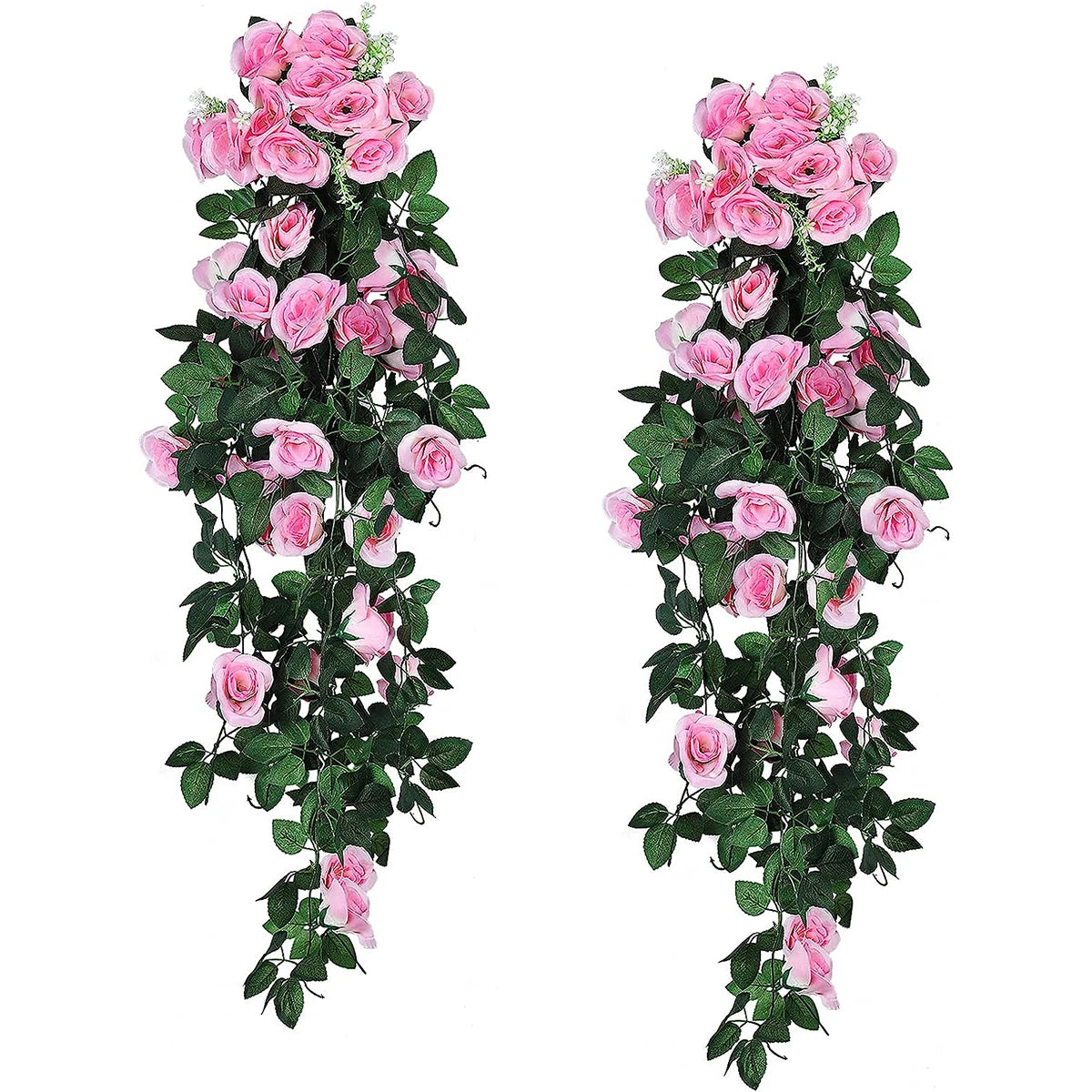 Artificial Rose Vine Garland – Wedding, Home & Garden Décor