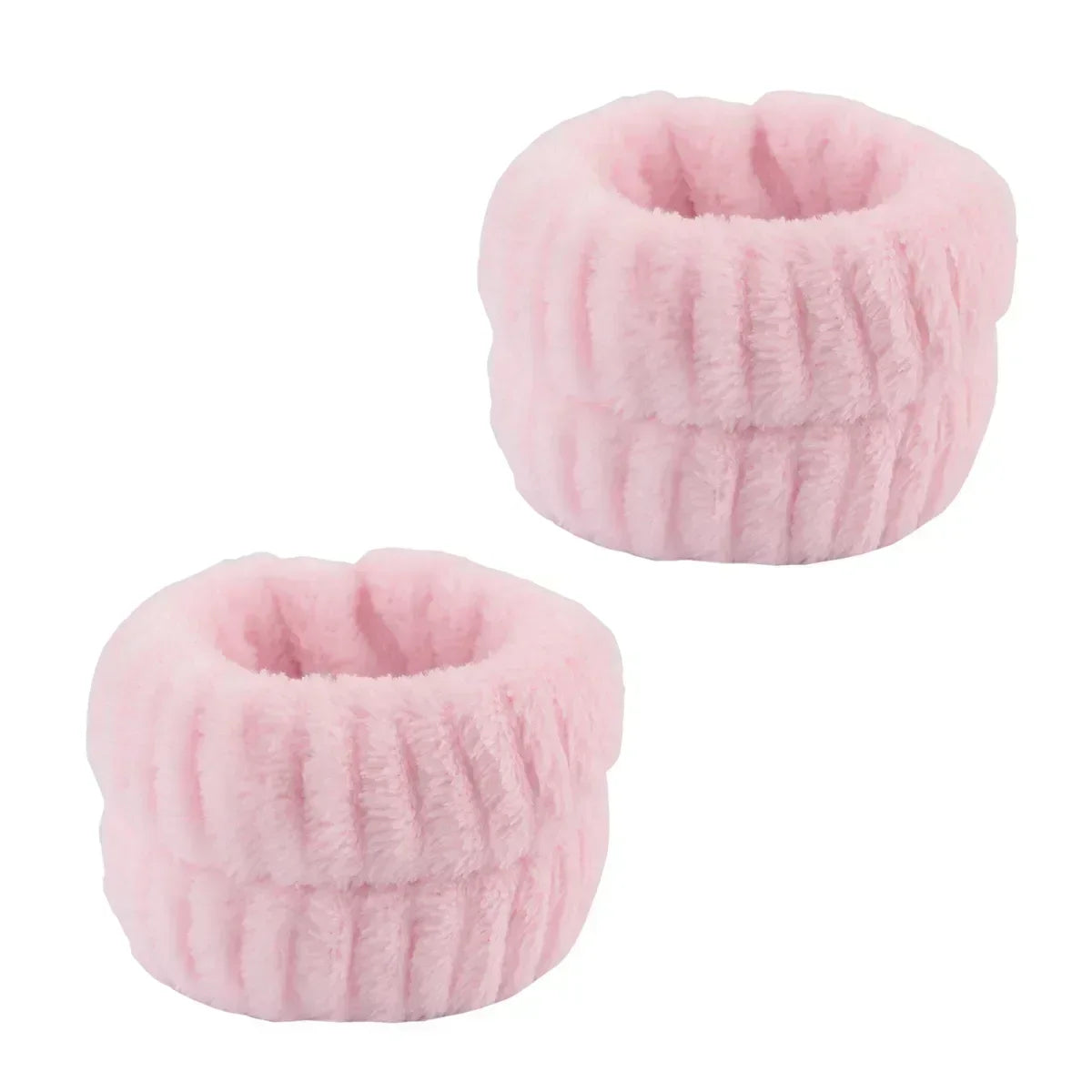 Fashion Microfiber Washing Wristbands Scrunchies Puffy Headband Spa