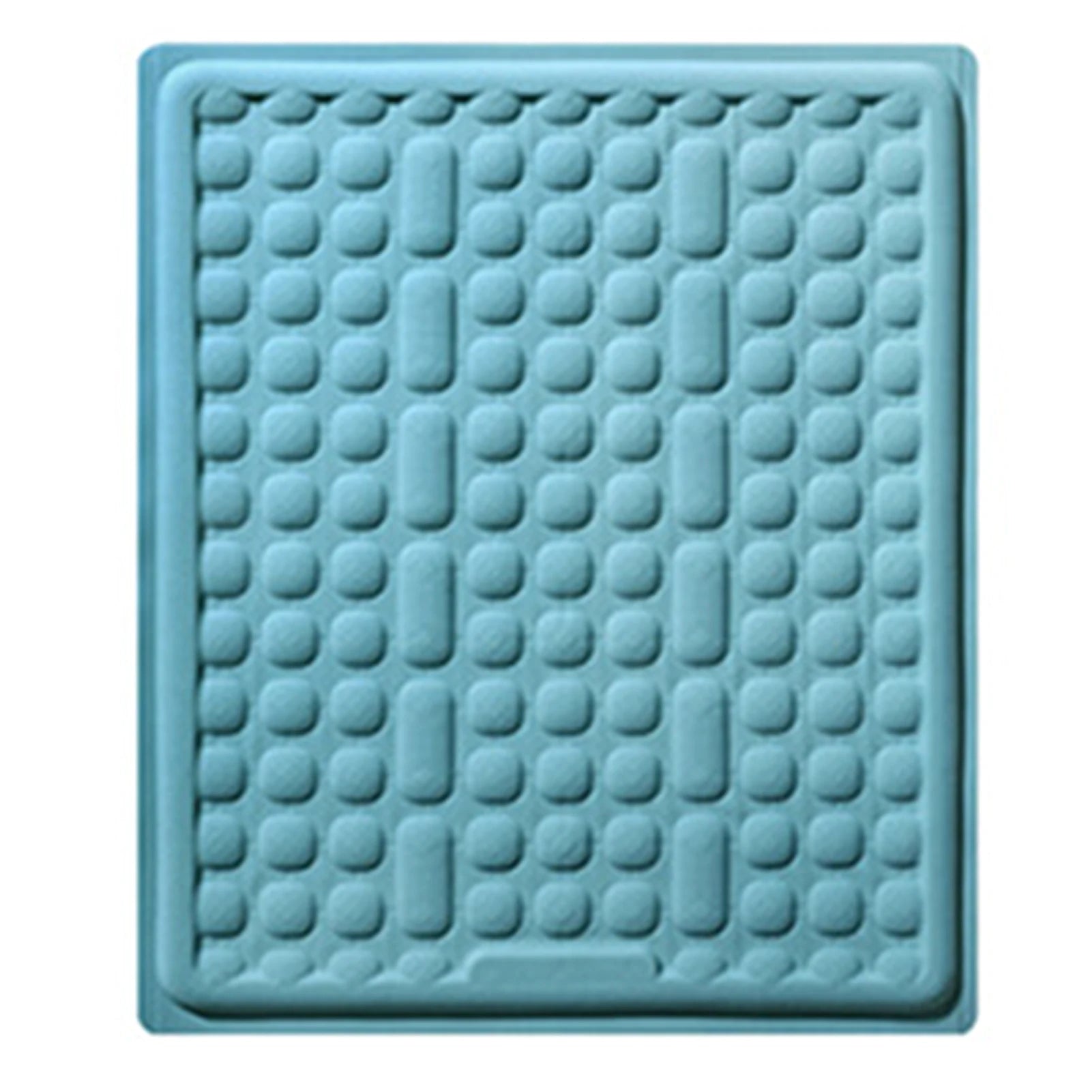 Car Seats Cushion Soft Breathable Non-Slip Gel Cooling Seats Cushion For Office Chair Non-Slip Gel Seats Pad For Long Sitting Peaceful Pleasures Health and Wellness Sky Blue Rectangle
