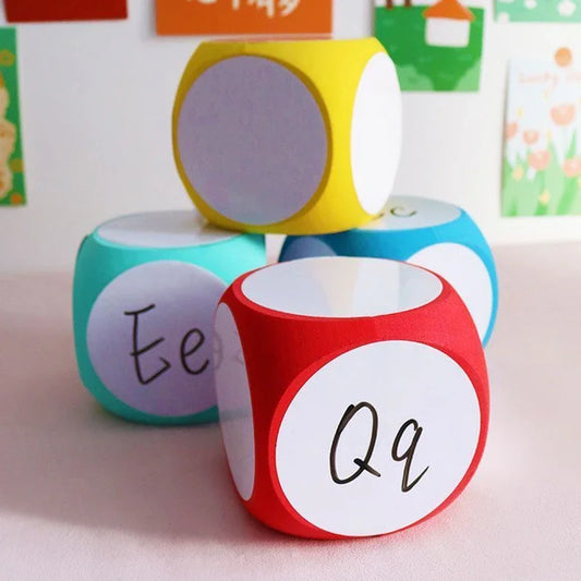 EVA Foam Erasable Dice Random Soft Reusable Parents Kids Interactive Peaceful Pleasures Health and Wellness