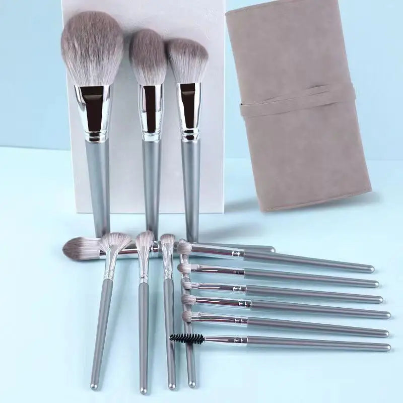 Ultra Soft 14 Pcs Makeup Brush Set Soft Bristle Full Face Loose Powder Eyeshadow Brush Professional Cosmetic Brush Peaceful Pleasures Health and Wellness