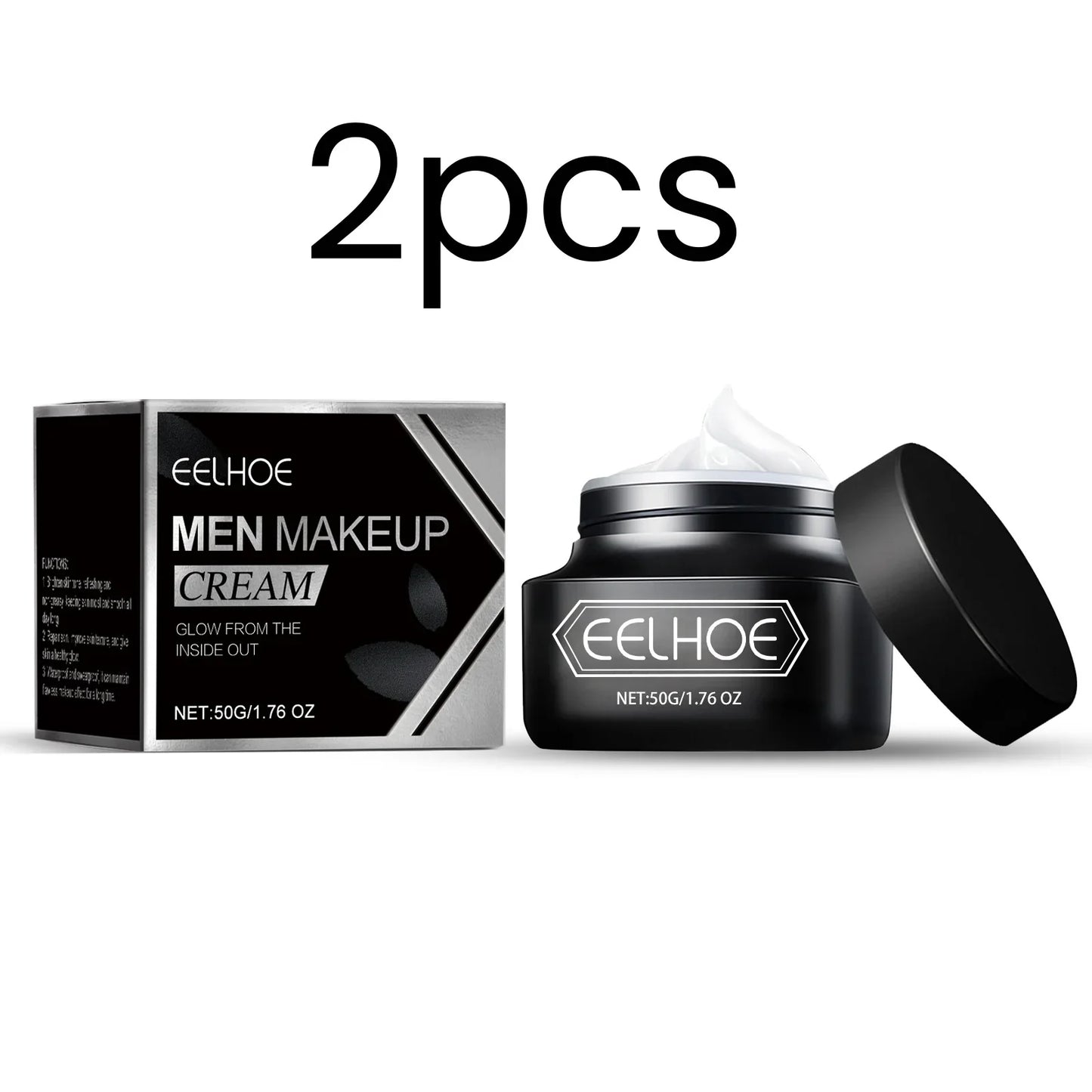 EELHOE Men's Tone-Up Cream – Oil Control & Brightening BB Cream