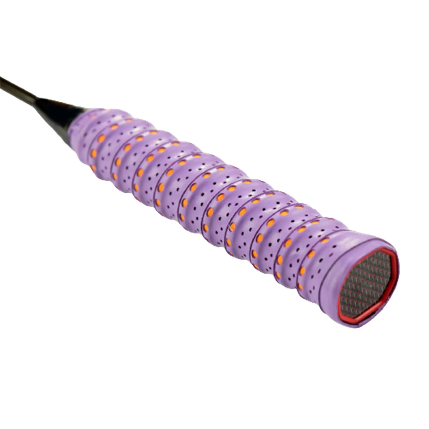Tennis Racket Grip Tape 110cm Stretchy PU Anti-Slip Handle Wrap Racket Grip Tape Peaceful Pleasures Health and Wellness Purple