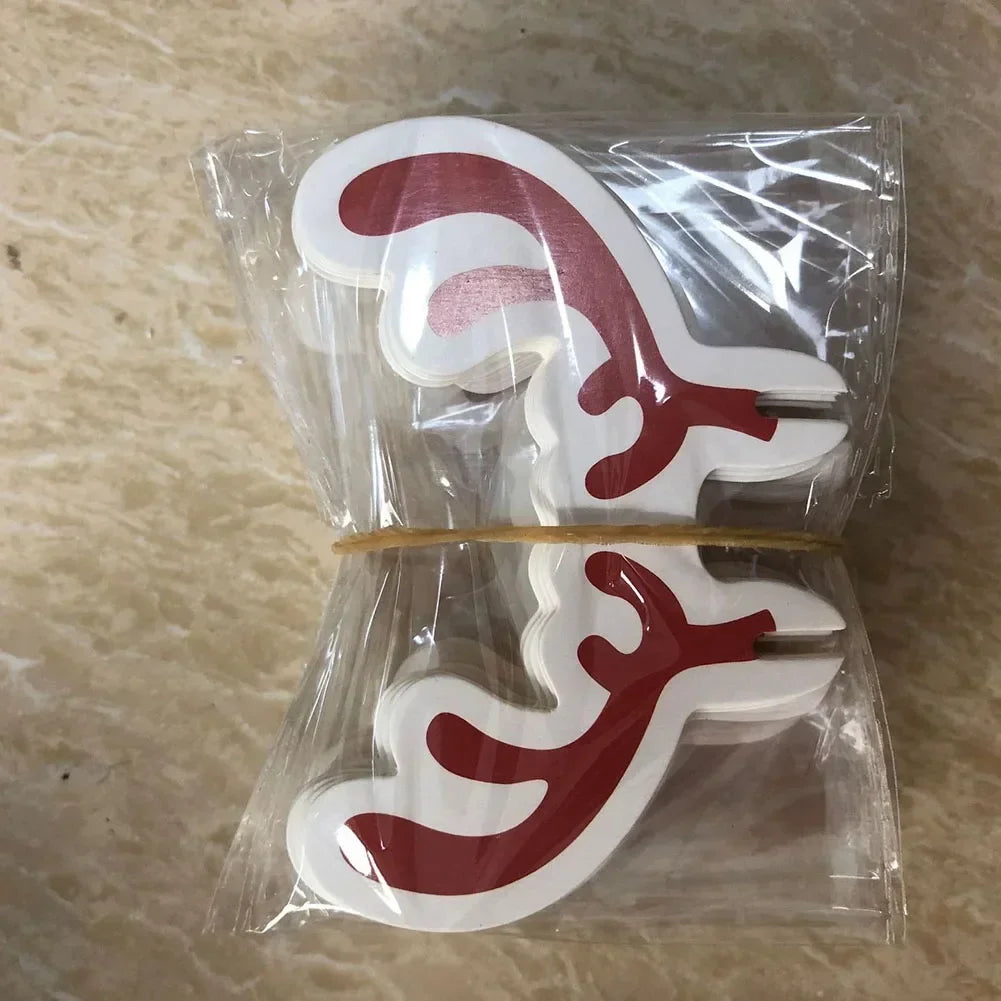 Christmas Wine Glass Place Cards – Festive DIY Decor, 10 Pack