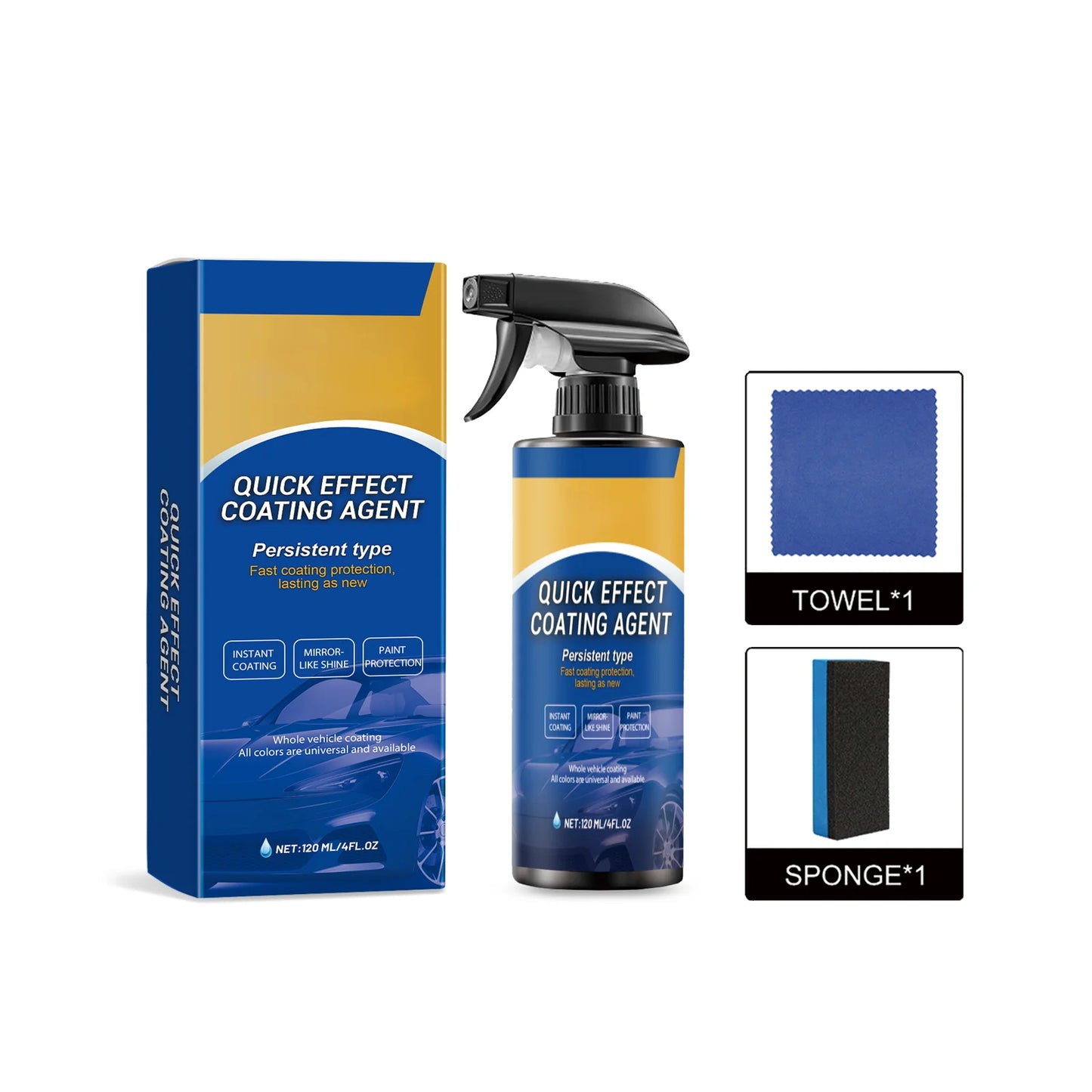 JAKEHOE Car Coating Spray | Hydrophobic Paint Protection Polish