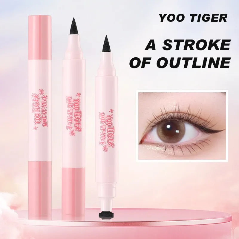 2-in-1 Waterproof Eyeliner & Aegyo-sal Stamp Pen | Natural Eye