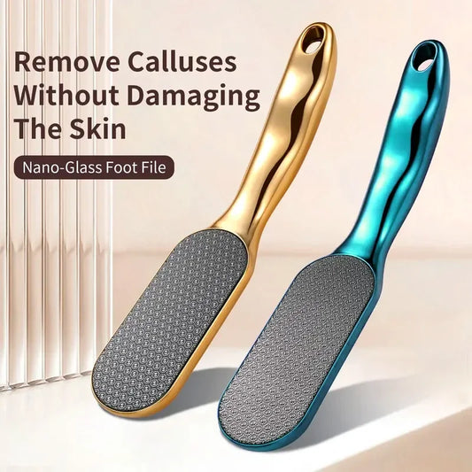 Nano Glass Foot File – Pedicure Tool for Smooth Soft Feet Glass Foot File Peaceful Pleasures Health and Wellness