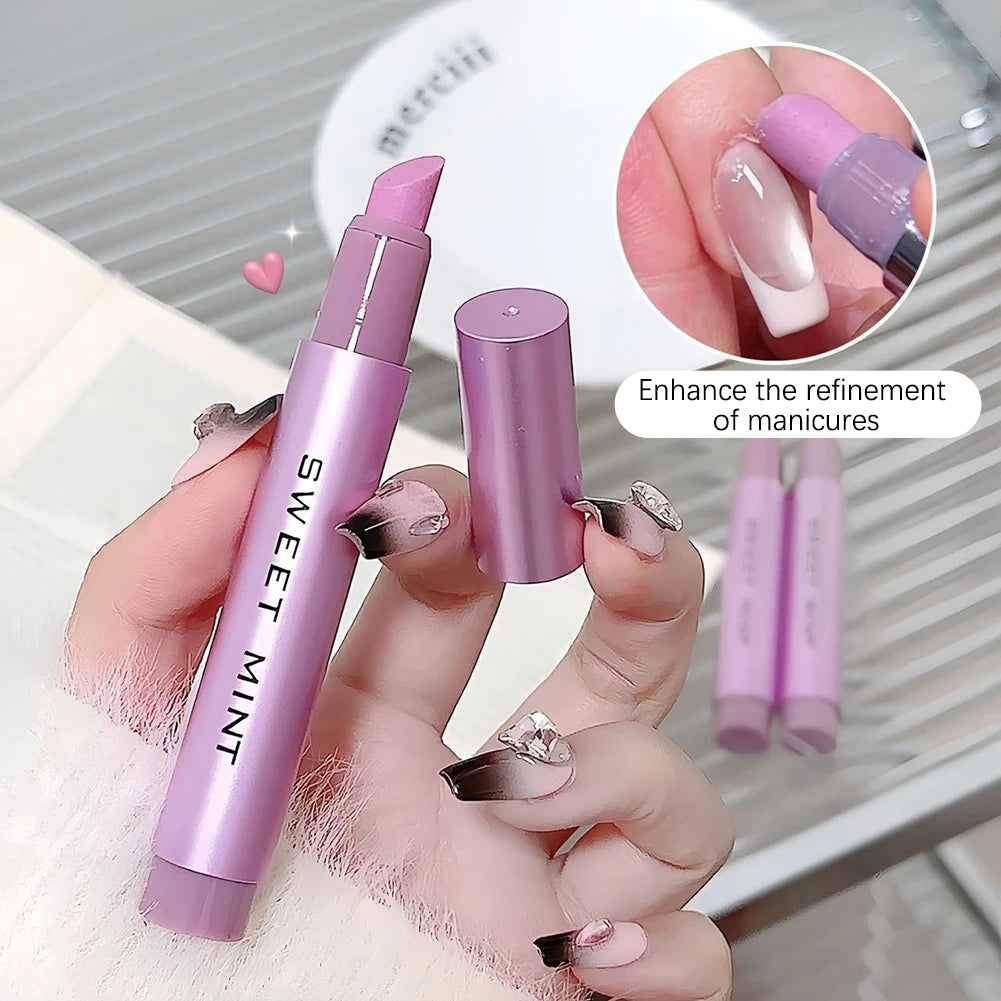 3-in-1 Ceramic Tip Cuticle Oil Pusher Pen | Nail Care Tool