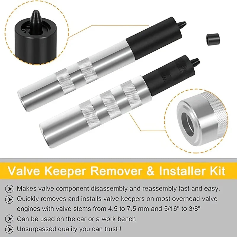 Professional 36050 Valve Keeper Remover & Installer Kit for OHV Engines 4.5-7.5mm 5/16"-3/8" Peaceful Pleasures Health and Wellness