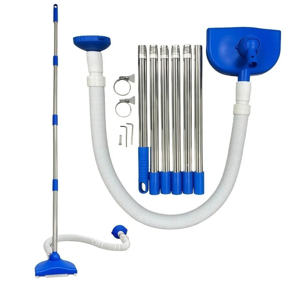 Handheld Pool Vacuum Cleaner – Automatic Suction, 4 Lengths