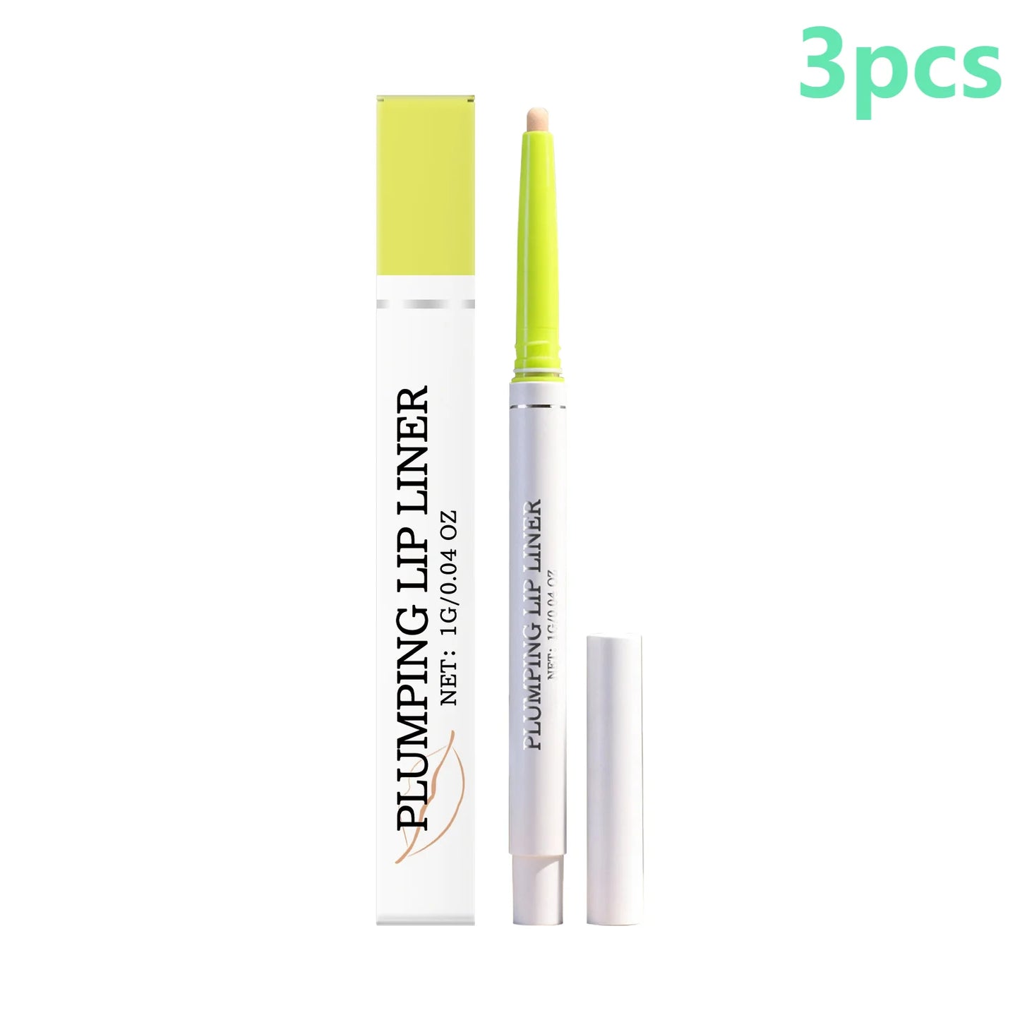 Nude Lip Liner Waterproof and Long Lasting Makeup Peaceful Pleasures Health and Wellness 3pcs