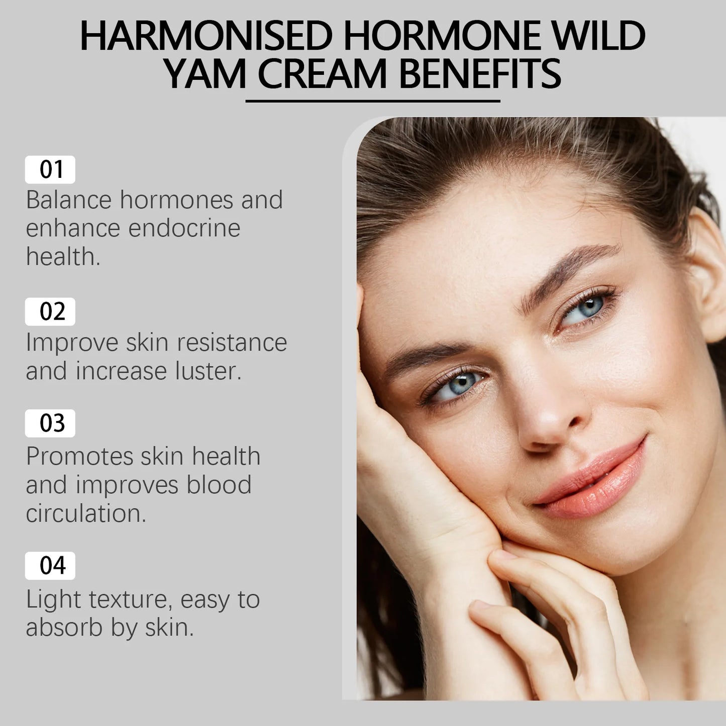WIYUN Wild Yam Cream – Hormonal Balance & Menopause, 50g