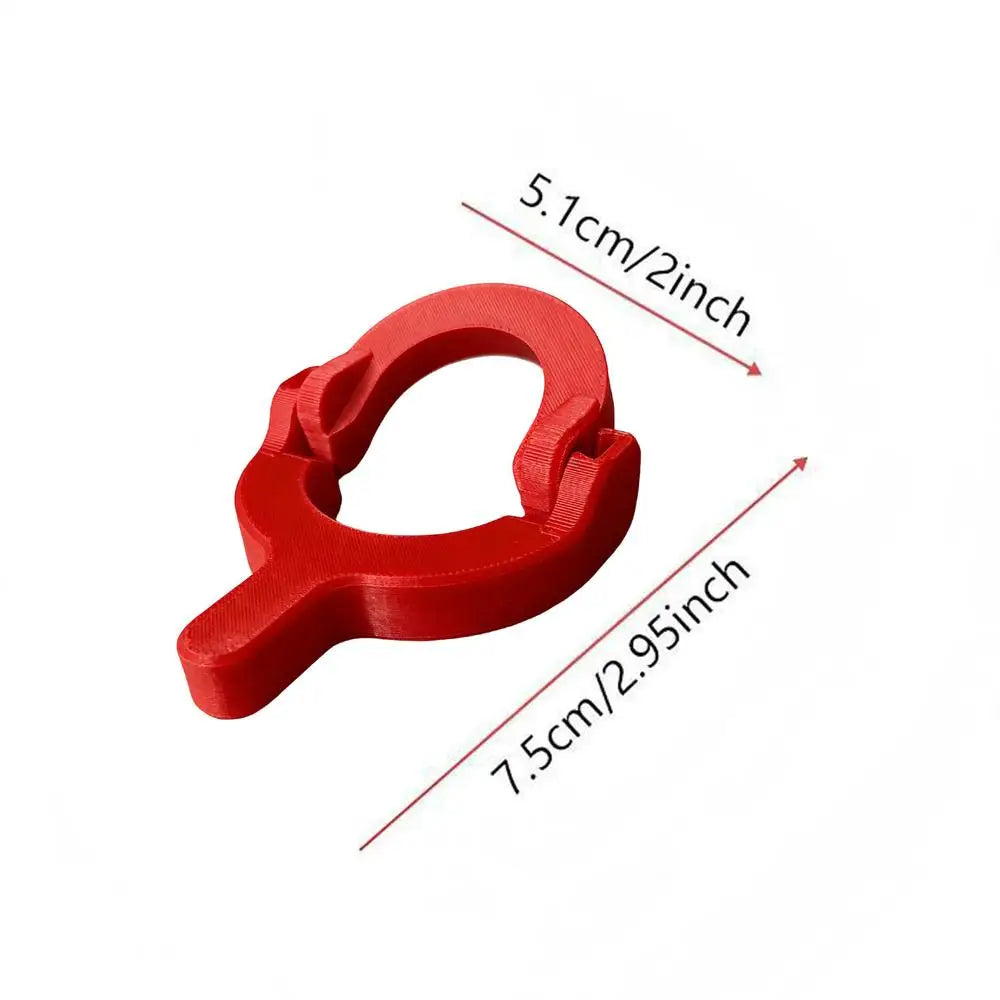 Beer Bottle Opener Creative Launcher Lid Remover Portable Bar Bottle Opener For Home Party Picnic Camping Barbecue Outdoor Peaceful Pleasures Health and Wellness Red