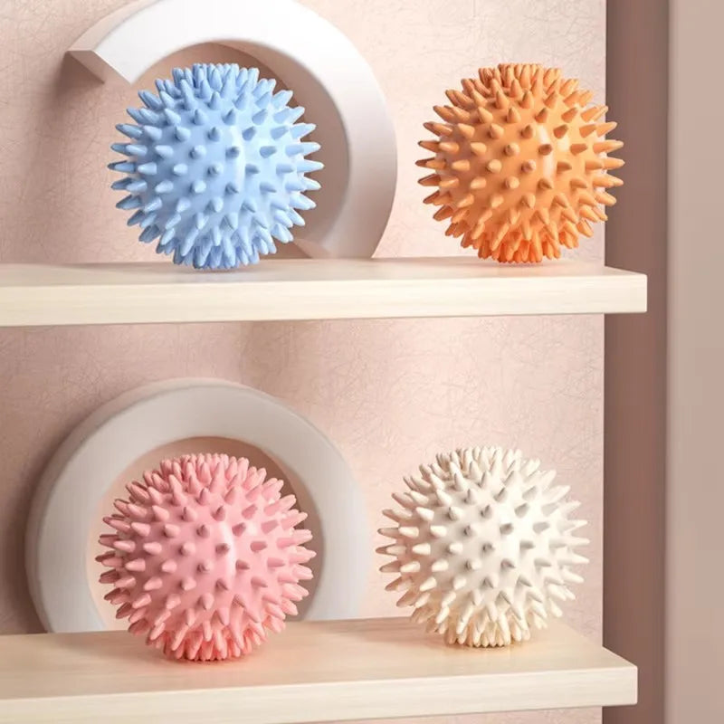 Massage Ball Fascia Ball Muscle Relaxation Massage Yoga Fitness Shoulder Neck Foot Foot Foot Massage Hard Neck Membrane Meridian Peaceful Pleasures Health and Wellness 10pcs Random