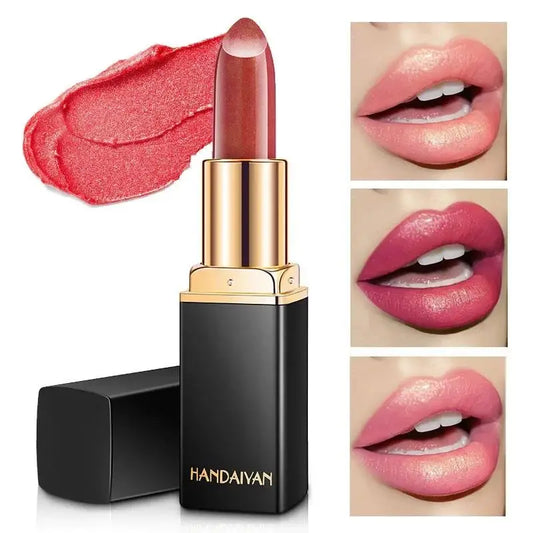 Handaiyan Metallic Color-Changing Lipstick – 9 Shades Metallic Lipstick Oasis Select