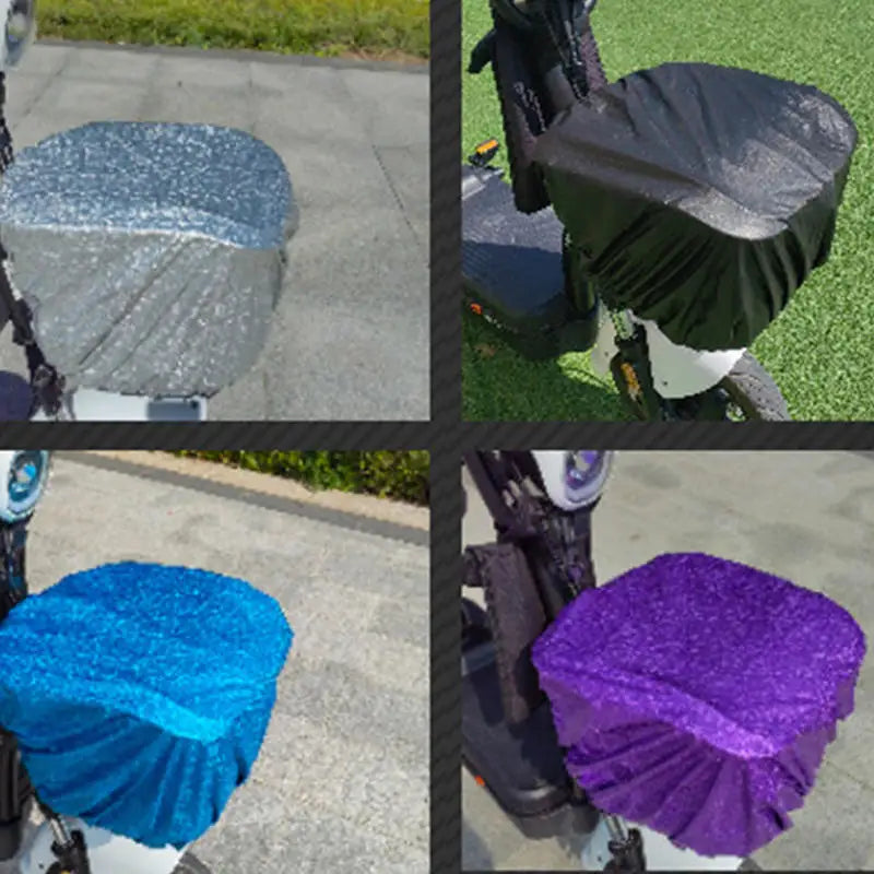 Electric Bike Front Basket Rain Cover Bike Motorcycle Cover Universal Bicycle Basket Waterproof Dustproof Sunscreen Bag Peaceful Pleasures Health and Wellness