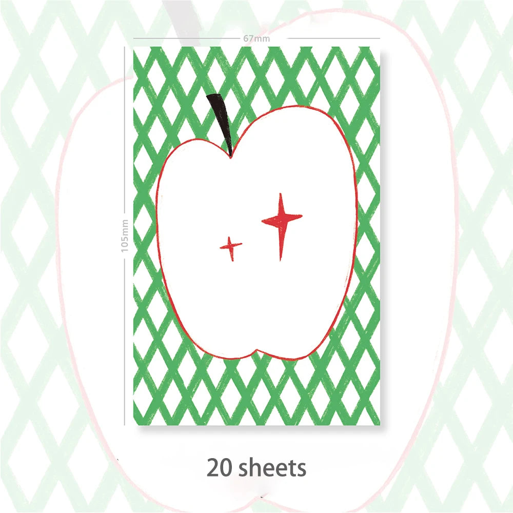 20 Sheets Jumping Salt Notes M5 Handbook Inner Page Notebook