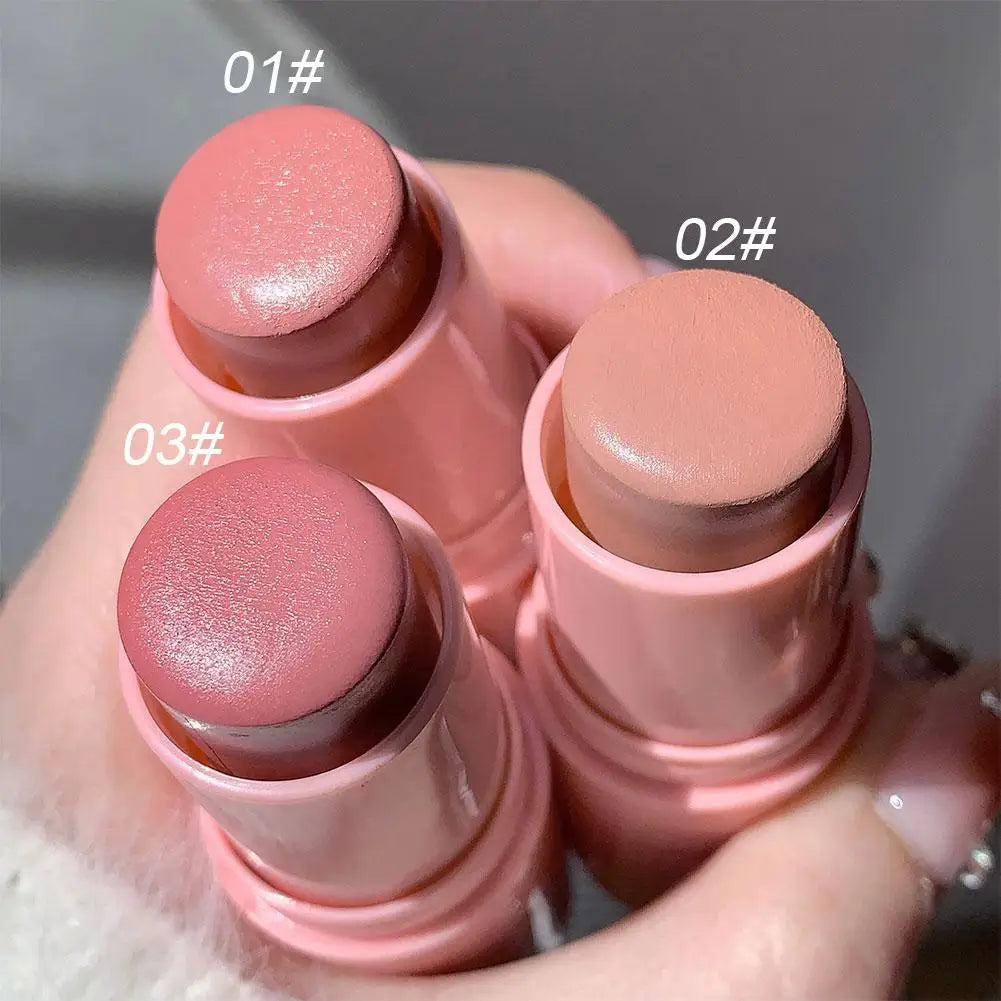 Eelhoe Rose Blush Stick – Cream Cheek Tint & Natural Matte Glow
