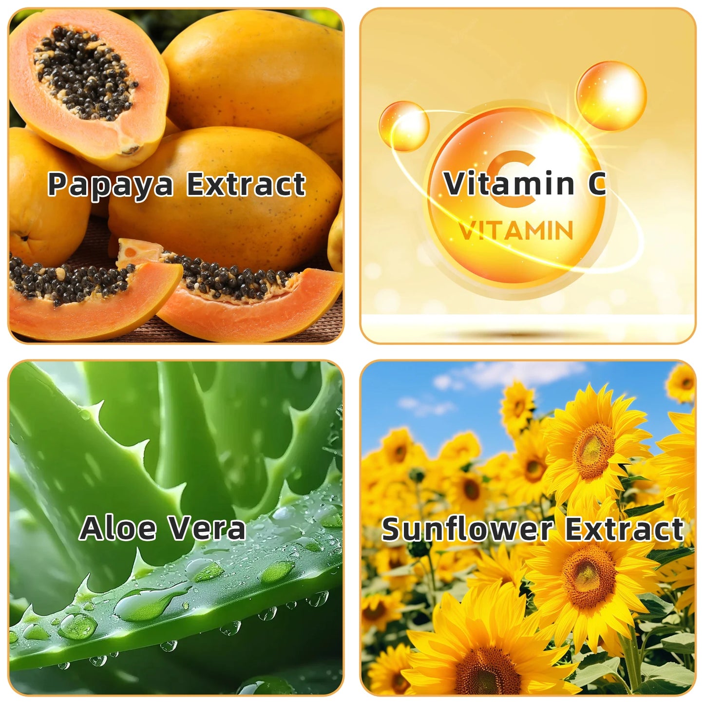 Ottilavie Papaya Vitamin C Essence is suitable for all skin types, unisex, and can be used on the face, neck, and body. Peaceful Pleasures Health and Wellness
