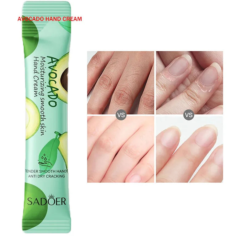 Wrinkle Removal Hand Cream Skin Soften Nourish Anti Drying Cracked Fade Fine Lines Whitening Moisturiz Repair Skin Care Products Peaceful Pleasures Health and Wellness 1pcs-4ml 1