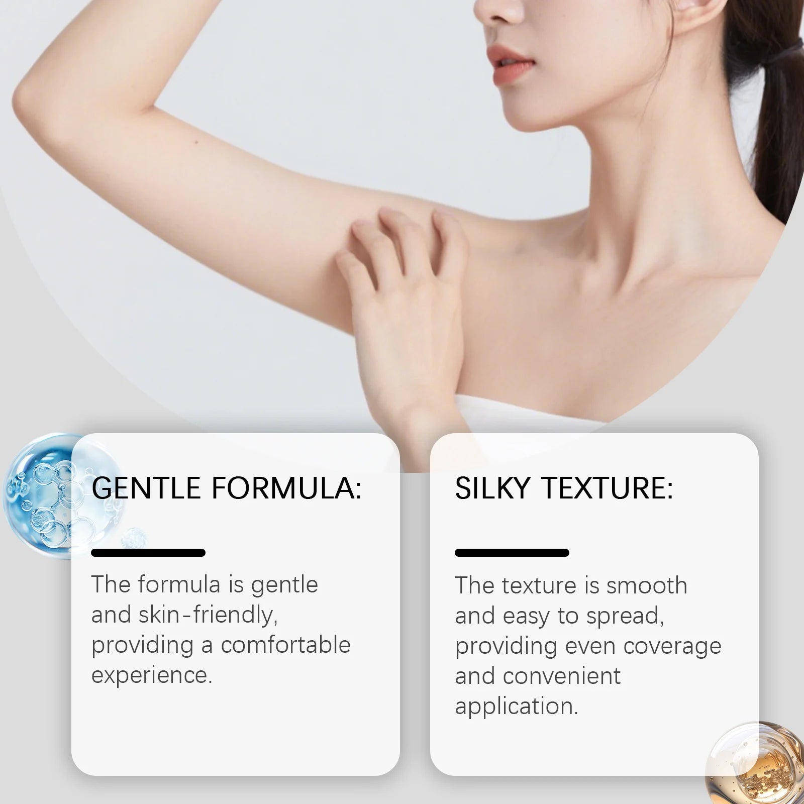 Soothing Silky Skin Hair Removal Cream Reduce Redness Smoothing Nourish Arm Armpit Leg Hair Softening Painless Depilatory Cream Peaceful Pleasures Health and Wellness