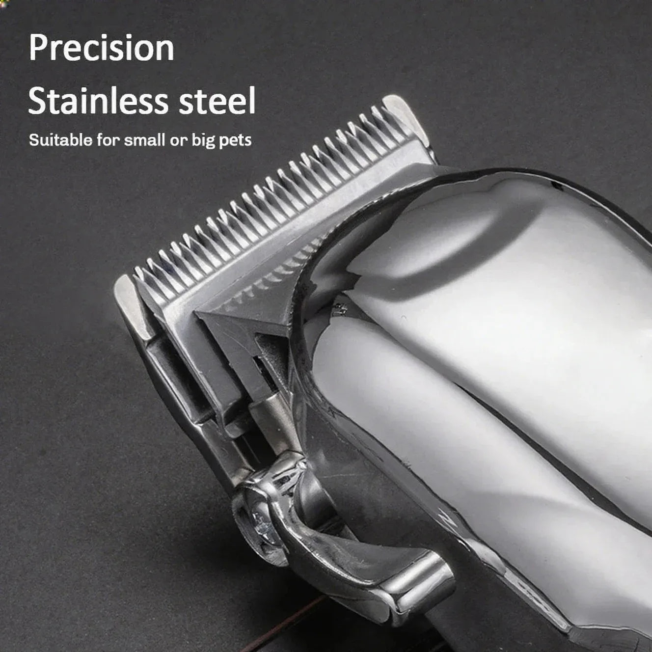 Professional Cordless Low Noise Electric Pet Grooming Clipper Pet Hair Trimmer Shaver Cutter Machine for Dogs Peaceful Pleasures Health and Wellness