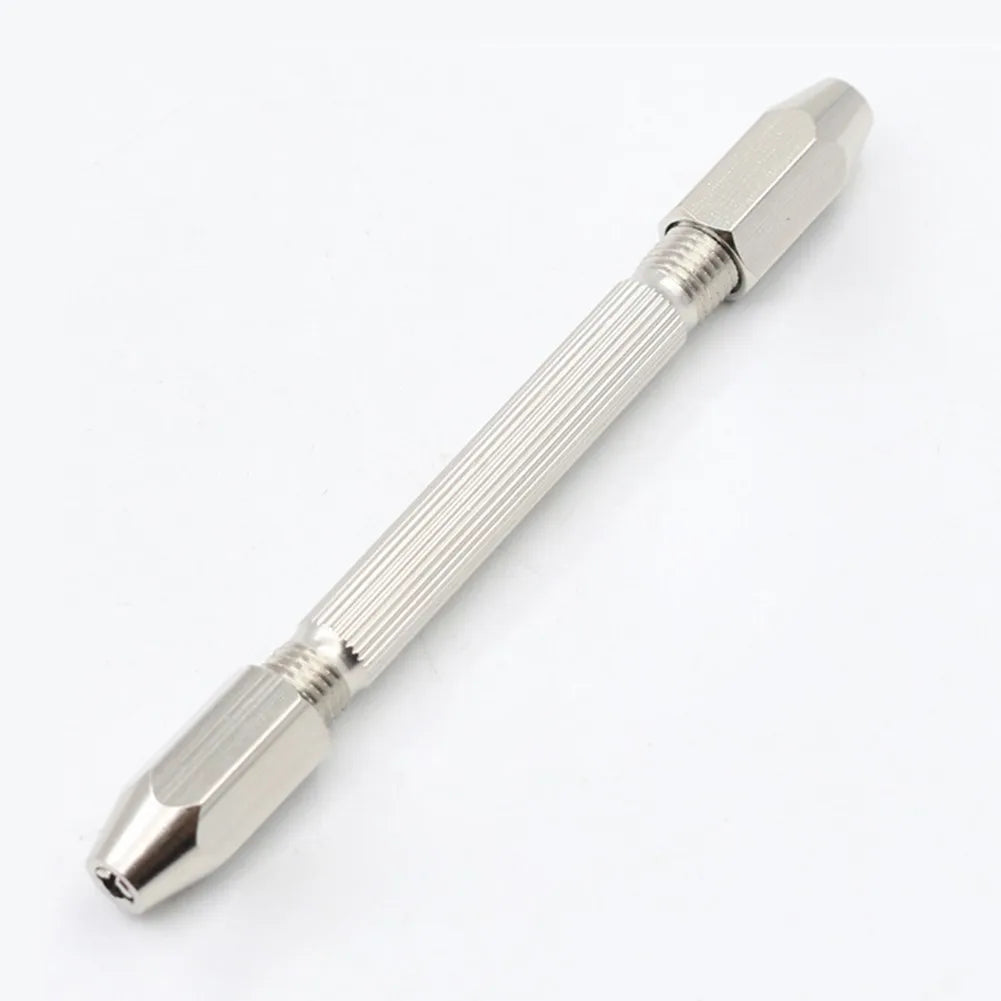 Drill Bit Clamp Watchmaker Pin Vice Home Carving Repair Tool Double
