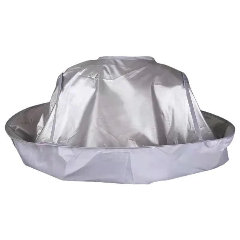 Adult Foldable Apron Hair Cutting Coat Cloak Hair Barber Salon Stylists Umbrella Cape Cutting Cloak Household Cleaning Protector Peaceful Pleasures Health and Wellness