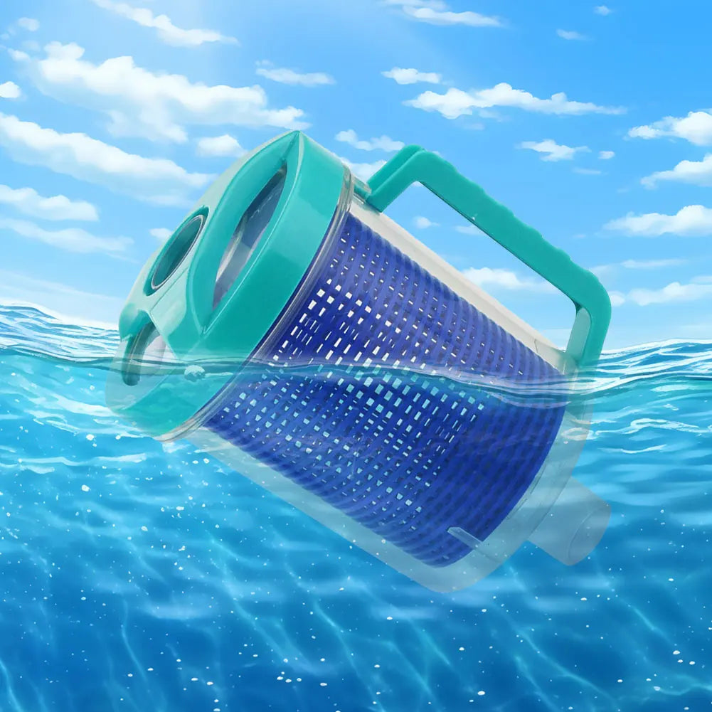 Pool Leaf Canister with Detachable Basket – Vacuum Filter Peaceful Pleasures Health and Wellness