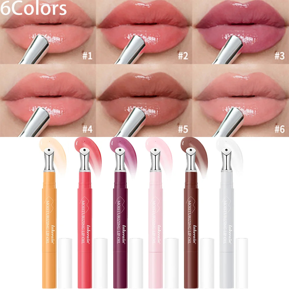 Lakerain Plumping Lip Gloss Hydrating Moisturizing Long Lasting Lip Oil Transparent Lip Tint Daily Lip Care Makeup Cosmetics Peaceful Pleasures Health and Wellness