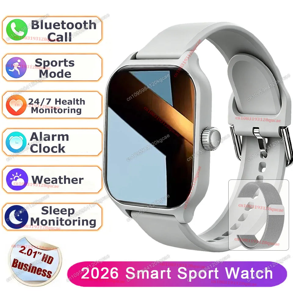 Ola Esporte HT30 Smart Watch – 2.01" HD Bluetooth Fitness Watch