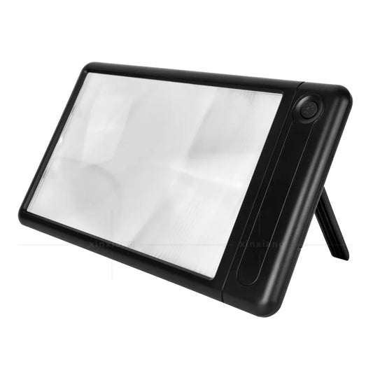 Bracket Style Handheld Magnifying Glass with 43 Led Lights and Adjustable Brightness In 3 Levels Peaceful Pleasures Health and Wellness 4X