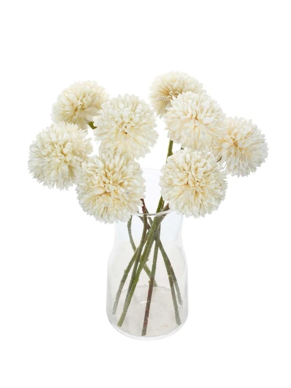 Silk Artificial Dandelion Flowers | Wedding & Home Décor Bouquet