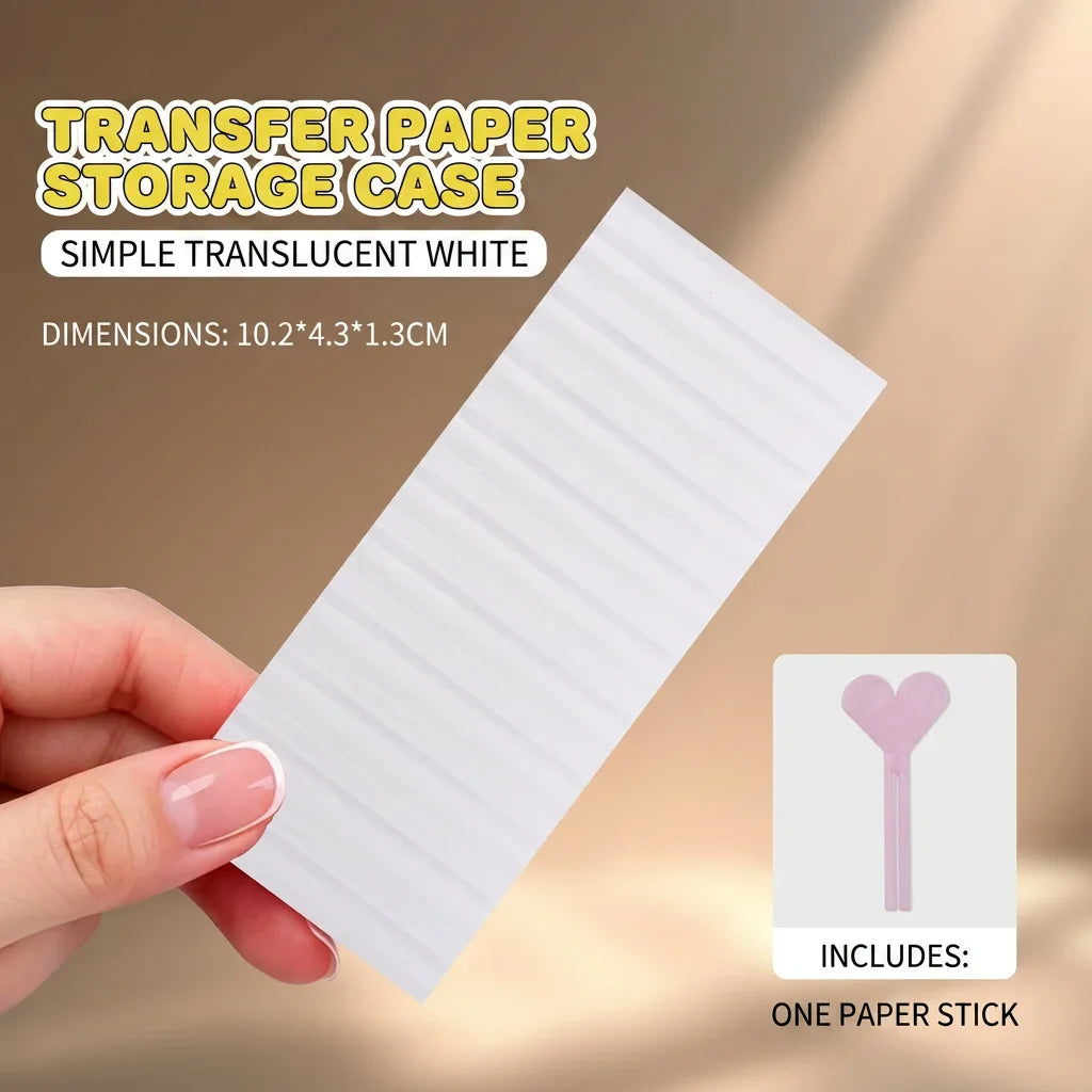 10-Slot Nail Transfer Paper Organizer | 3D Printed Storage Box