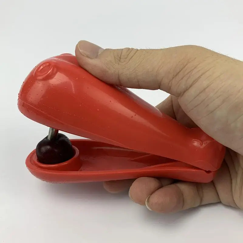 Whale Cherry Pitter – Stainless Steel Corer, Easy Grip Handle