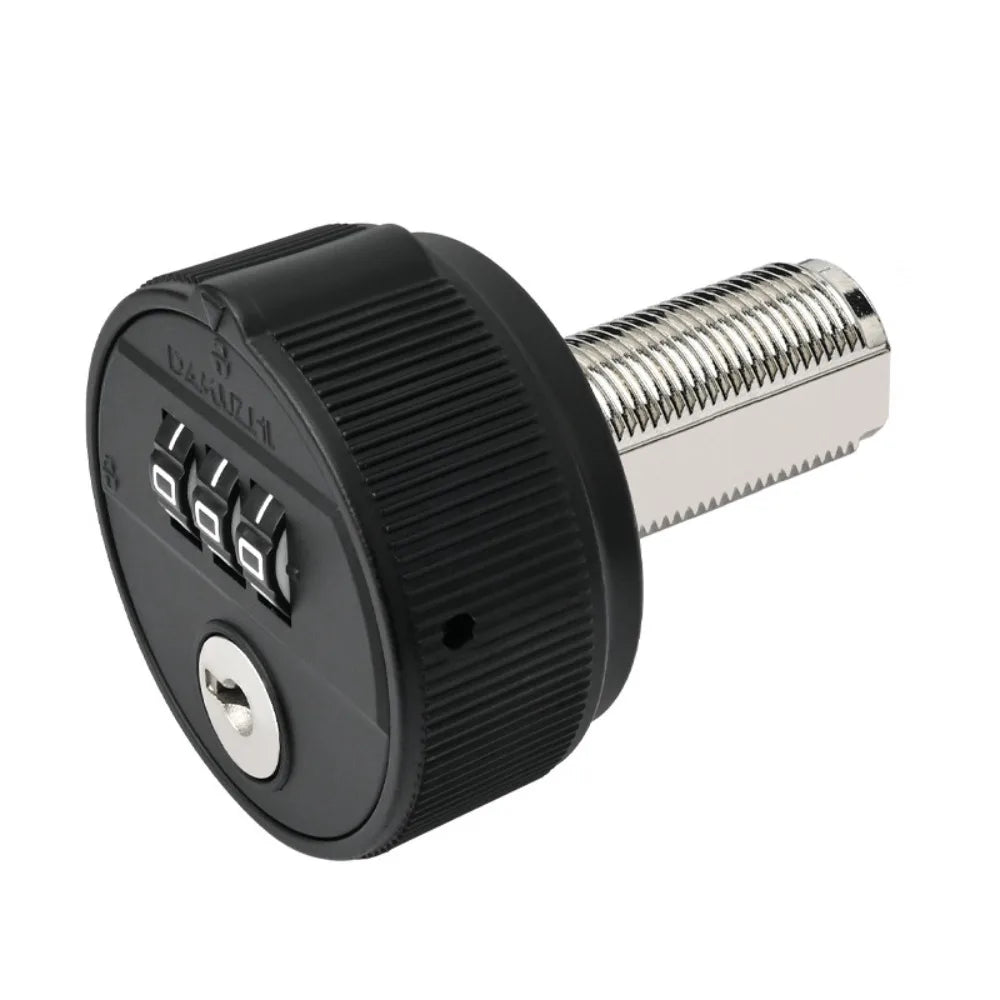 Zinc Alloy 3-Digit Combination Lock with Key | Cabinet & Drawer