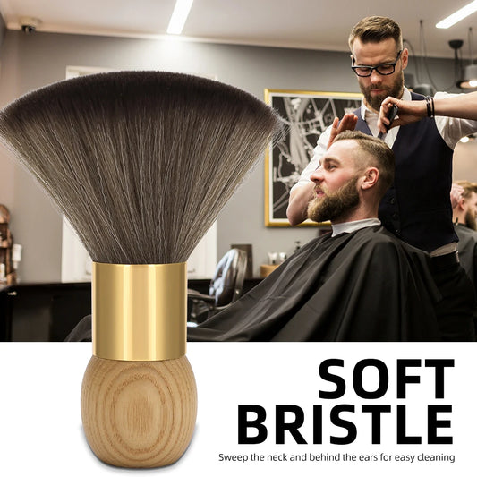 Salon Special Haircut Tool Face Makeup Brushes Hairdressing Cleaning Soft Brush Hair Sweeping Hair Brush Neck Brush Barber Tools Peaceful Pleasures Health and Wellness