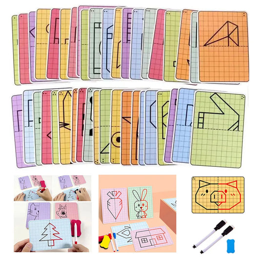Creative Kids Lattice Symmetrical Drawing Toys Toddler Fine Motor Peaceful Pleasures Health and Wellness
